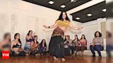 With a hip drop and a head slide: Kolkata takes to belly dancing, breaks taboos | Events Movie News - Times of India