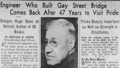 Century of Gay Street Bridge history: A getaway, a ghost story, a shift from stone to steel