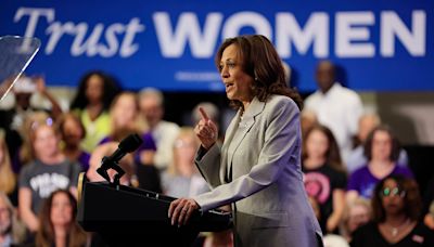 Did Trump say states have the right to monitor, punish women over abortion, as VP Harris said?