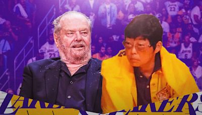 Who is mysterious woman who sits courtside at Lakers games by Jack Nicholson?