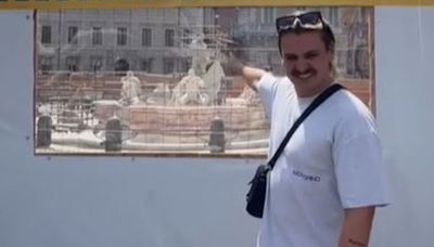 Man travels to Rome for beautiful ancient sites – but there's unsightly problem