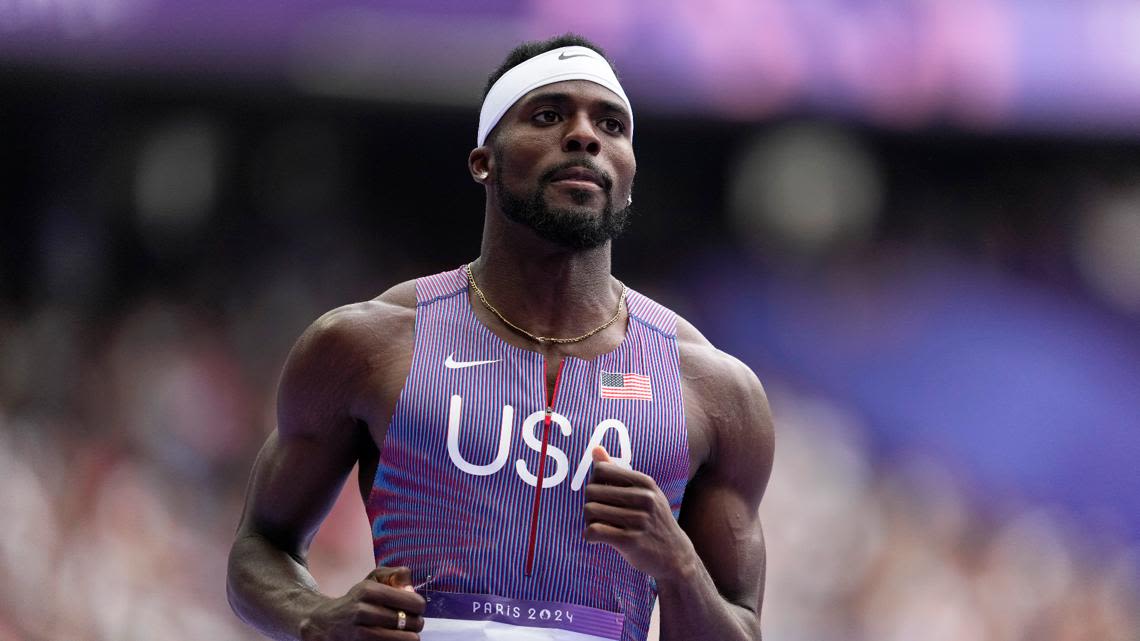 Kenny Bednarek qualifies for men’s 100-meter Olympics semifinals with time of 9.97 seconds