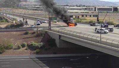 Crash in Tempe leads to SUV catching fire, death of 1 person