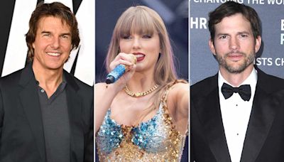 Tom Cruise, Ashton Kutcher, Mila Kunis and More Stars Attend Taylor Swift’s 2nd Eras Tour Show in London