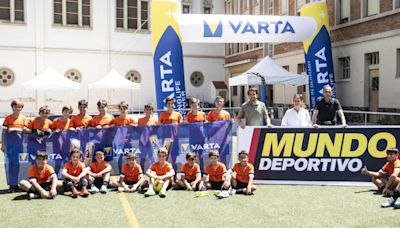 El fútbol se vive con mucha pasión en el campus de Mundo Deportivo