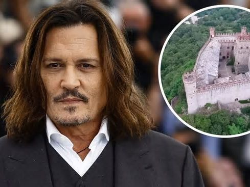 Johnny Depp busca convertirse en dueño de un castillo en Italia