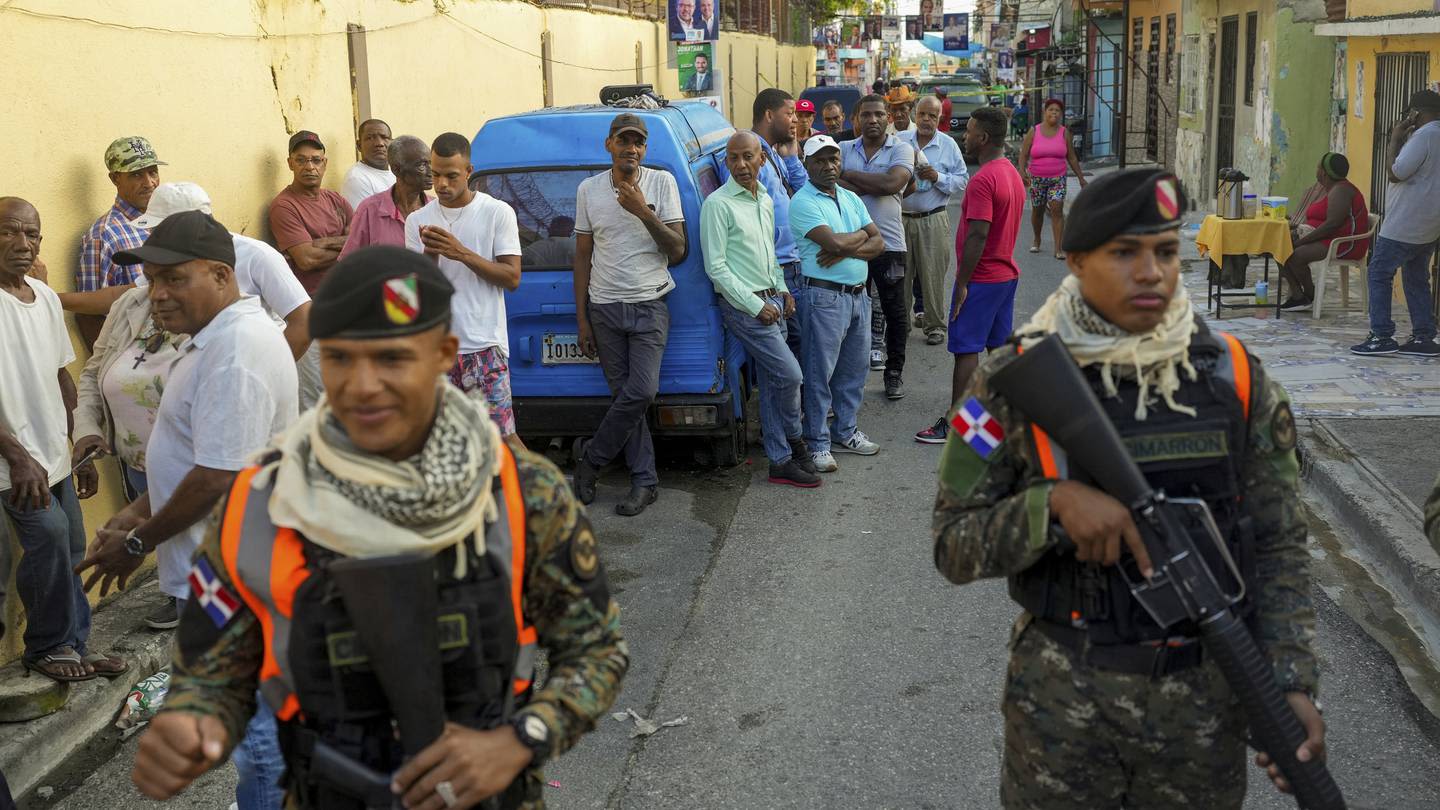 Dominicans await results of general elections with eyes on crisis in neighboring Haiti