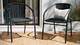 I'm a home product tester — and I did a double-take when I saw these chic patio chairs on sale for $37 each