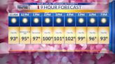 Tuesday 9-hour forecast: Heat Advisory extended after scorching temperatures continue