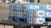 Volunteers hand out free water amid tornado recovery efforts in Claremore