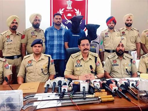 Patiala police crack Rs 50 lakh extortion case, nab 3 Goldy Dhillon gang operatives