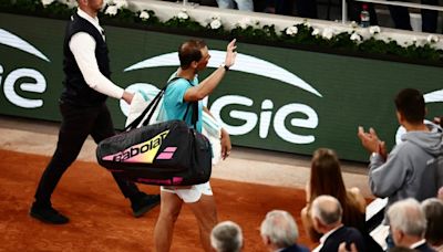 Rafa Nadal perdió ante Zverev y se despidió de Roland Garros entre lágrimas