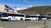 First tour buses of the season arrive in Nenana