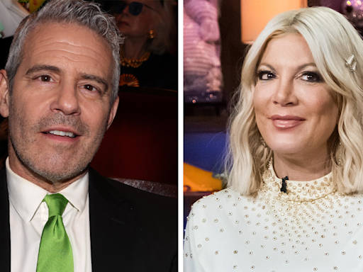 Tori Spelling Calls Out Andy Cohen for Not Casting Her on 'Real Housewives': 'Is It 'Cause I’m Broke?'