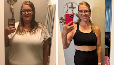 A woman lost 190 pounds from exercise, food journaling, and GLP-1 medication. She's now training for a marathon.