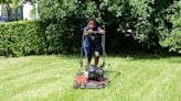 Officer helps boy replace stolen lawnmower with his own