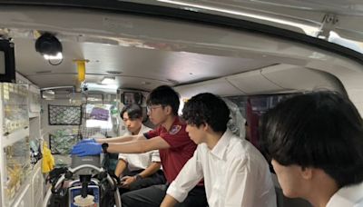 台日友好交流 千葉科學大學參加桃消救護車實習 | 蕃新聞