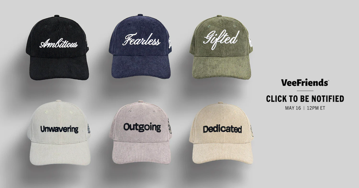 Gary Vee's NFT Firm, VeeFriends, Launches A Presale For Its Character Cap Collection