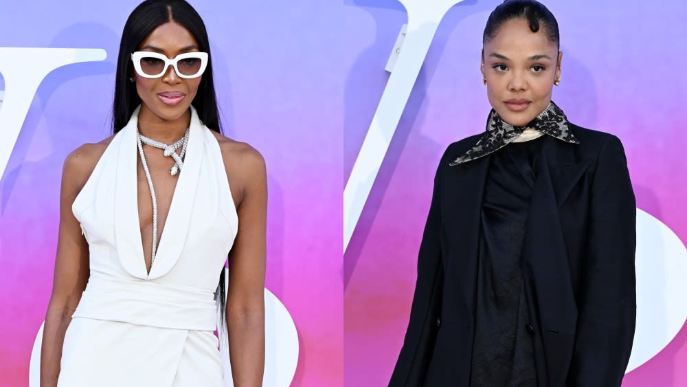 Naomi Campbell Does White Hot Dressing in Custom Boss, Tessa Thompson Wears Statement Collar and More Looks From the ‘Naomi: In...