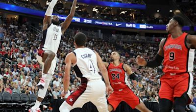 Watch: Steph Curry connects with LeBron James for lob dunk during Team USA's win vs. Canada