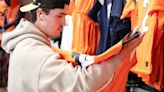 Denver Broncos fans react to new jerseys at team store