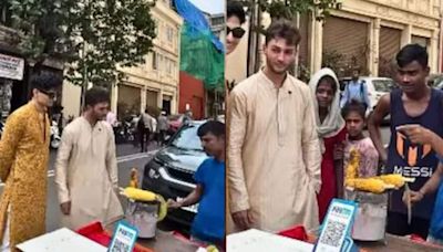 Watch: South African Man Tries Indian Street Food And Shares It With Underprivileged Girls - News18
