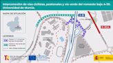 Adjudican por 1,1 millones las obras para conectar las vías ciclistas y peatonales a su paso por autovía A-30 en Murcia