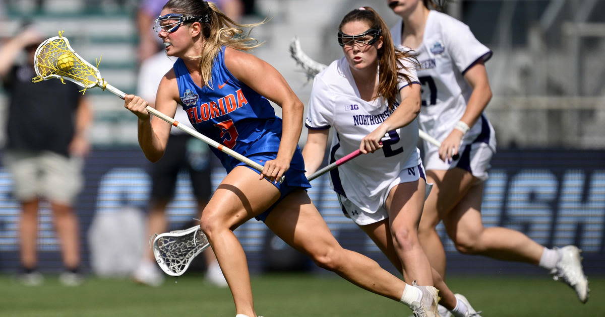 Northwestern women's lacrosse headed to title game after beating Florida