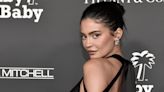 Kylie Jenner Unveils Glowing, Natural Makeup Look in Satin Bra and Plunging Dress