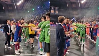 El Barcelona felicita a Illes Balears Palma Futsal tras ganar su segunda Champions - MarcaTV