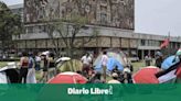 ´Que México deje de colaborar con Israel´: las protestas propalestinas se toman la UNAM