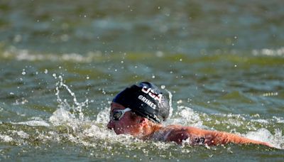 Americans tested by 10K swim in the Seine. 'Hardest thing I've ever done'