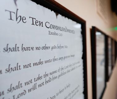 Louisiana's new public school Ten Commandments law faces legal challenge