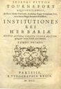 Institutiones rei herbariae