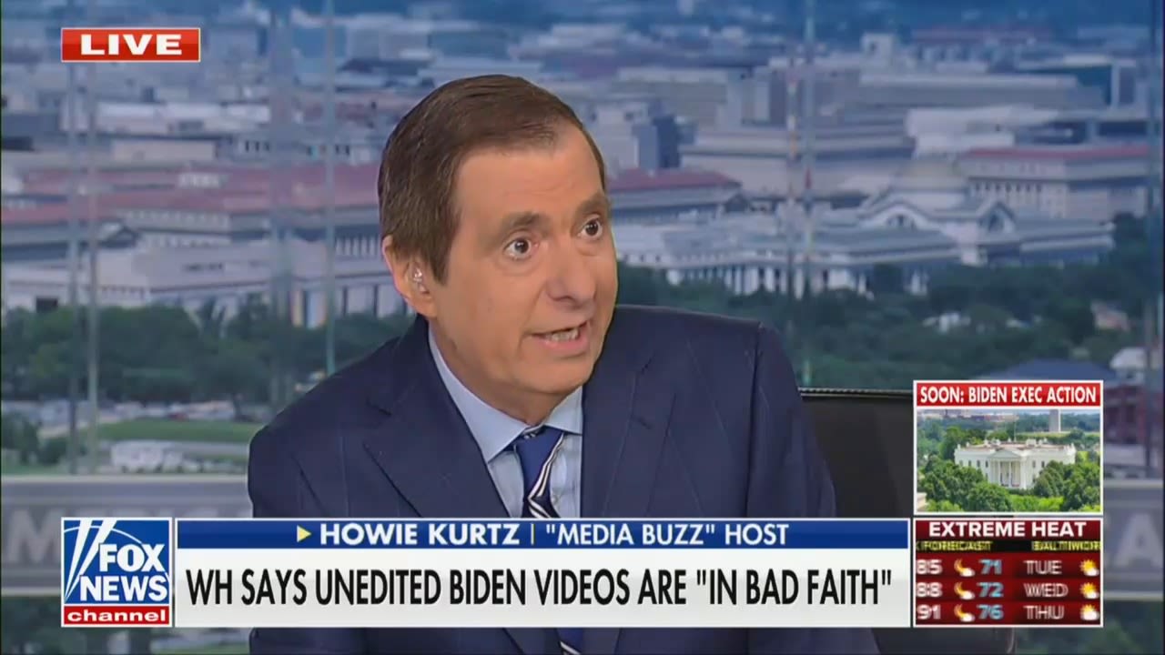 Fox’s Kurtz Fires Back at Biden White House For Complaints About Viral Videos: ‘May Be Cheap, But Not Necessarily Fake’