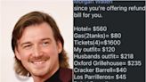 Morgan Wallen fan sends him itemised list for refunds after gig cancelled at last minute: ‘Thanks bro’