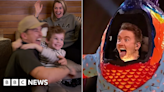 The Masked Singer: Moment Danny Jones's son realises Piranha is his dad