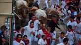 Un herido grave con una lesión en la arteria femoral durante el segundo encierro de las fiestas de San Fermín