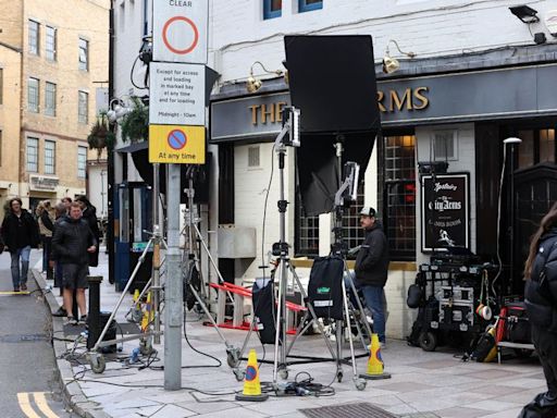 Doctor Who spin-off The War Between the Land and the Sea films in Cardiff city centre