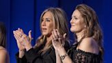 Drew Barrymore, 48, Has ’First Hot Flash’ Live, On Air With Jennifer Aniston by Her Side