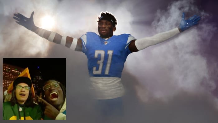 Detroit Lions player sends awesome gift to fan who trolled Packers friend for draft pick