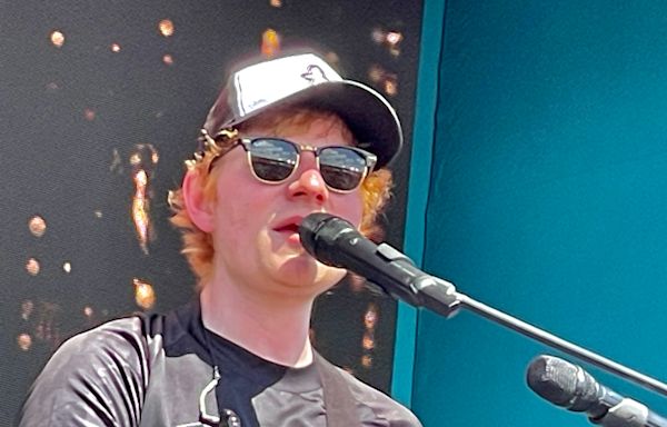 ‘Perfect' day all around as Ed Sheeran delights Miami Grand Prix fans (with video)