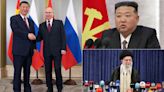 The 'new axis powers': China, Russia, Iran, and North Korea are forging closer ties - how worried should we be?