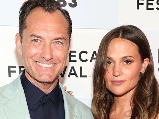 Alicia Vikander Shares Her Take On Jude Law Stinking Up The Set Of Their New Movie