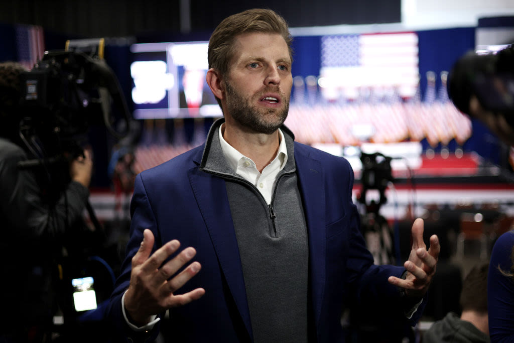 Eric Trump Mocked After Talking of Dad’s ‘Stamina’