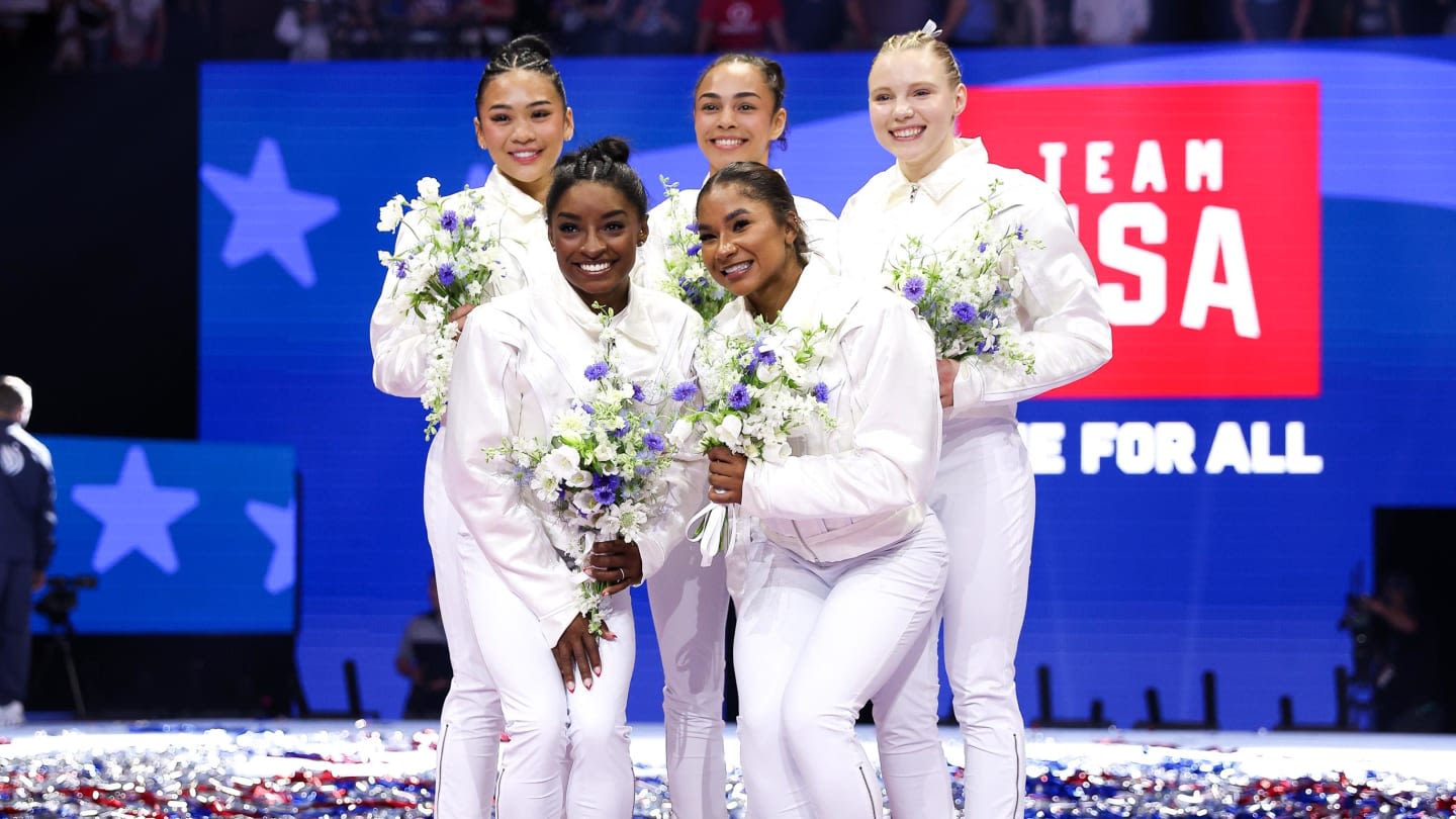 Simone Biles Unveils Awesome NSFW Nickname for 2024 U.S. Women's Gymnastics Team