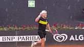 Diego Schwartzman, tras anunciar el final de su carrera, se dio un gran gusto: entró en el Masters 1000 de Roma y lo celebró bajo la lluvia