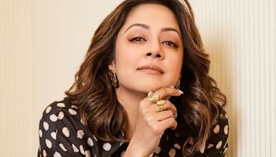 Jyothika Keeps It Stylish And Elegant In Polka Dot Maxi Dress - News18