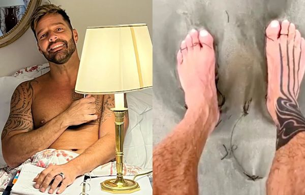 Ricky Martin opens up (again!) about his love of feet