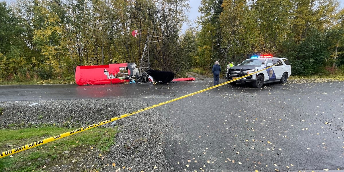 Pilot dies after crashing experimental plane on maiden flight in Wasilla